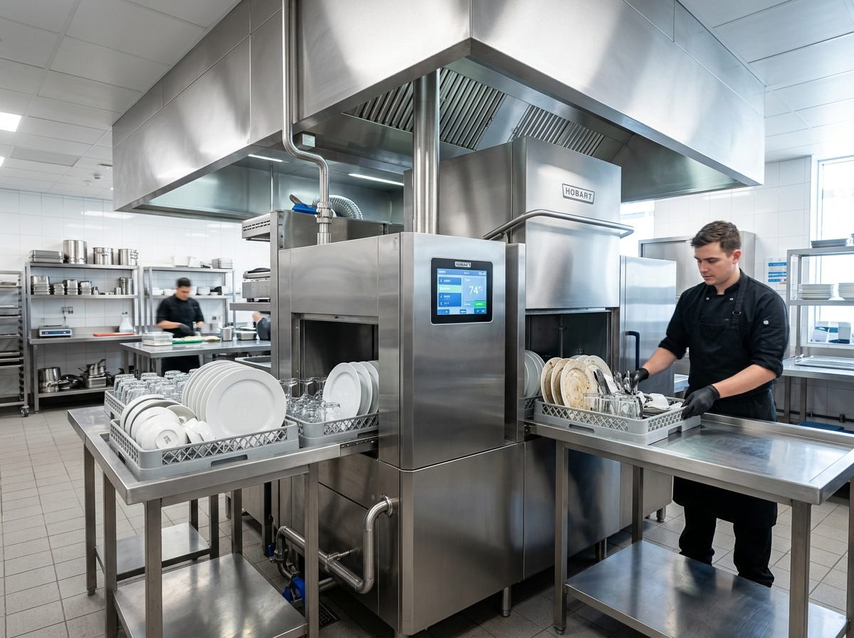 Commercial Dishwasher Plant Machinery